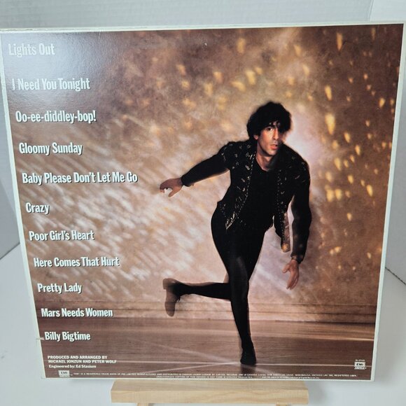 Peter Wolf, Lights Out Vinyl Record - Picture 2 of 6